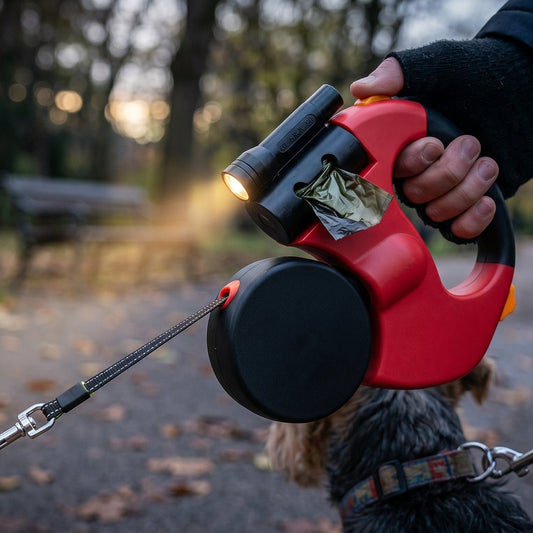 Auto Double Dog Leash