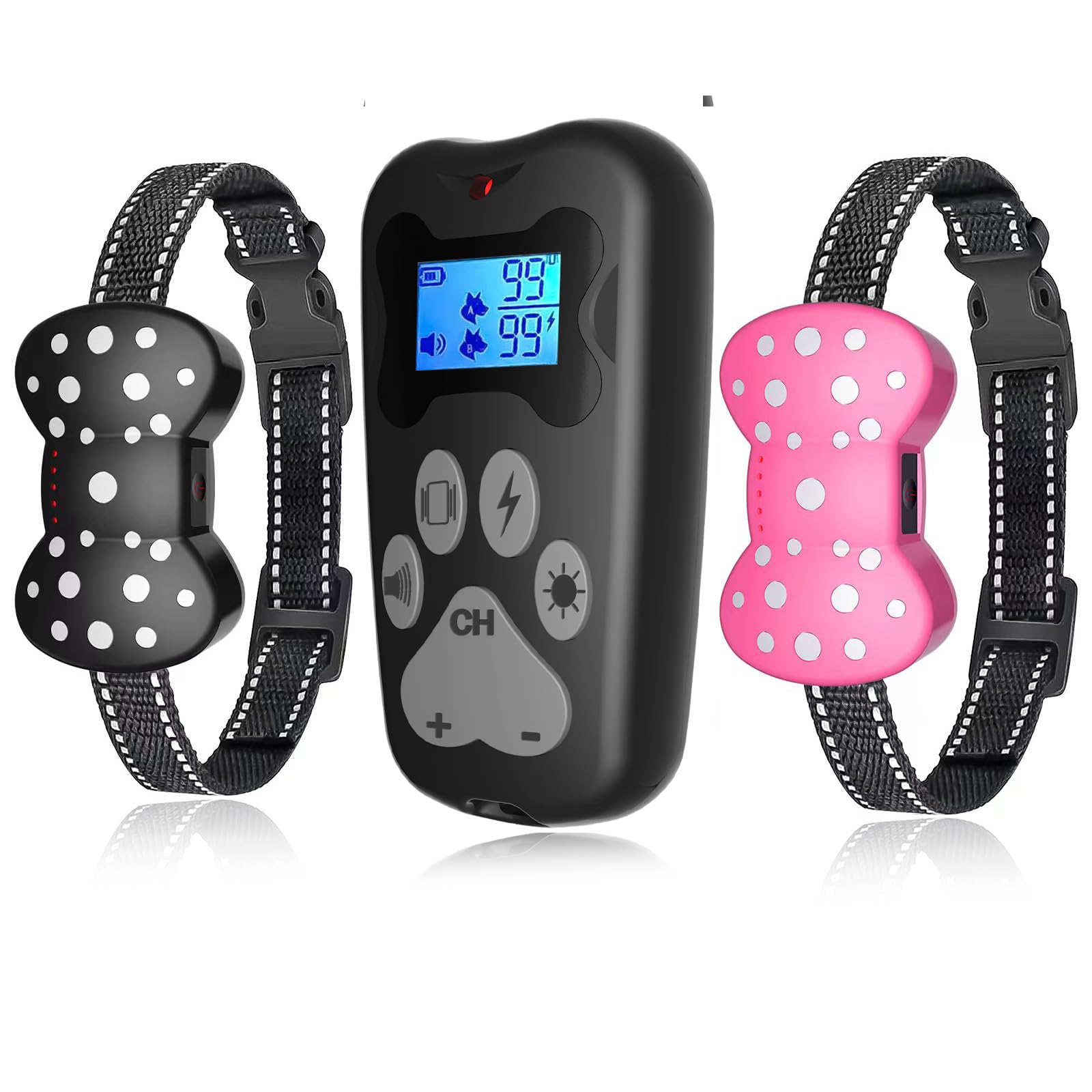 Dual-Dog Remote Training Collar