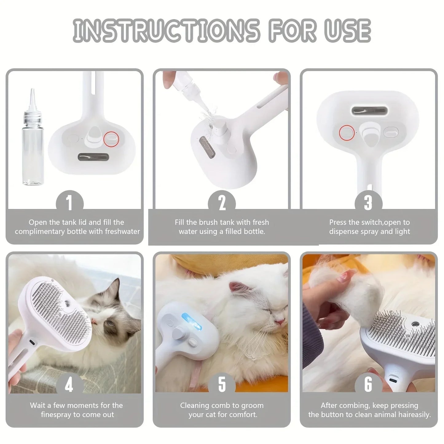 Pet Hair Magic Brush