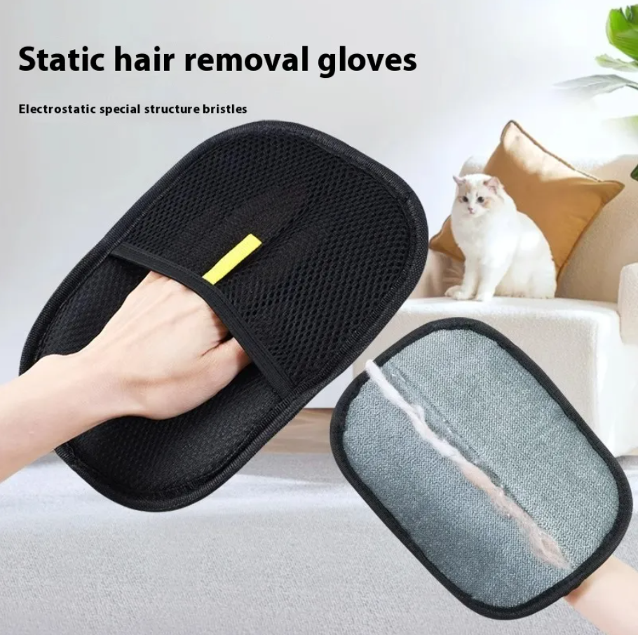 Pet hair removal gloves for cats&dogs