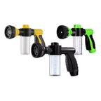 Green, yellow and black 8-in-1 foam wash gun color options