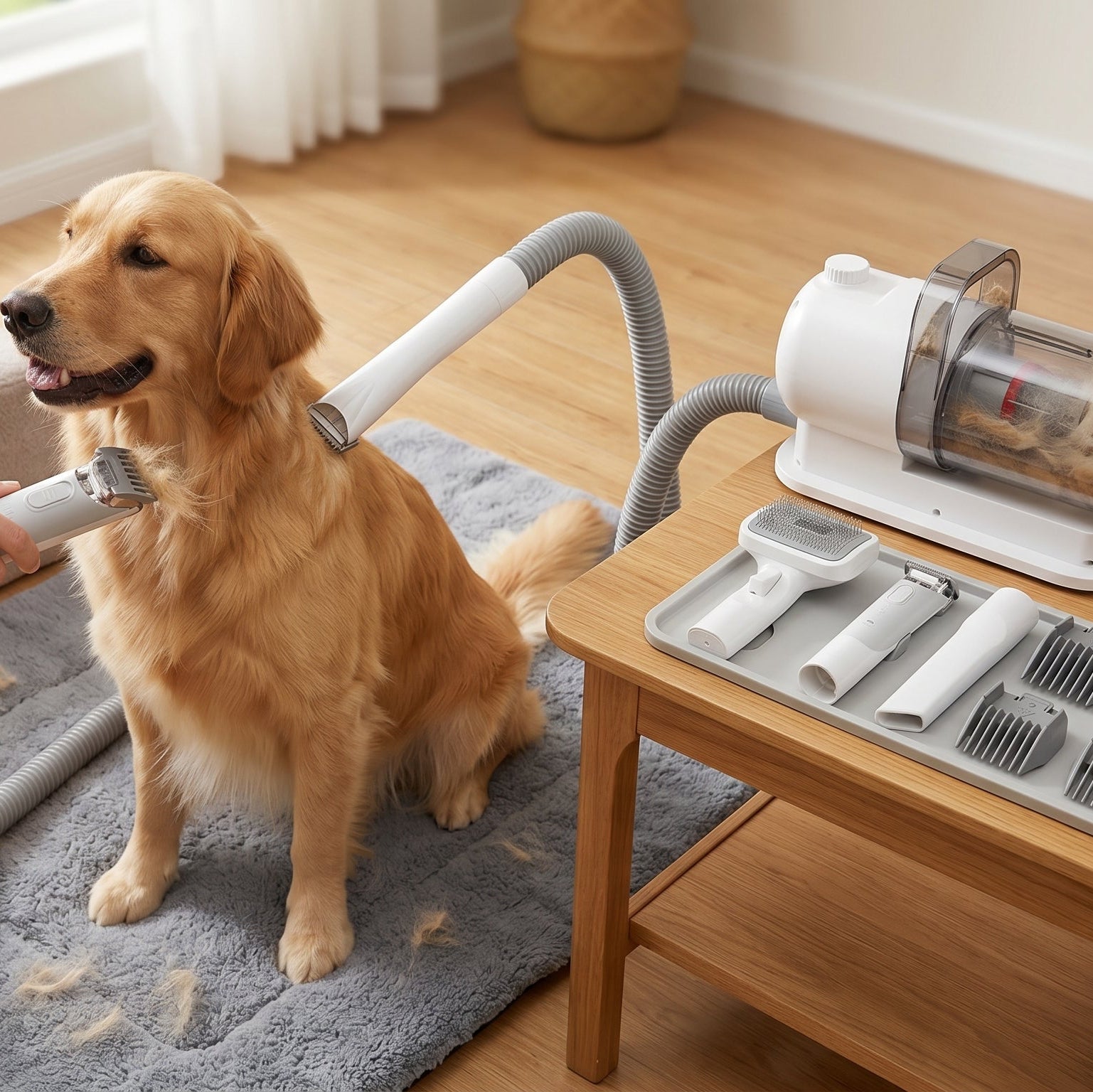 FurBuster Vacuum Grooming Set