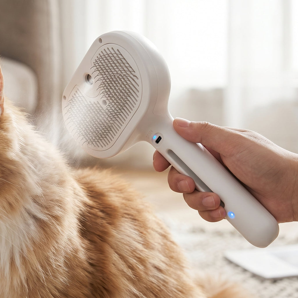 Pet Hair Spray Brush